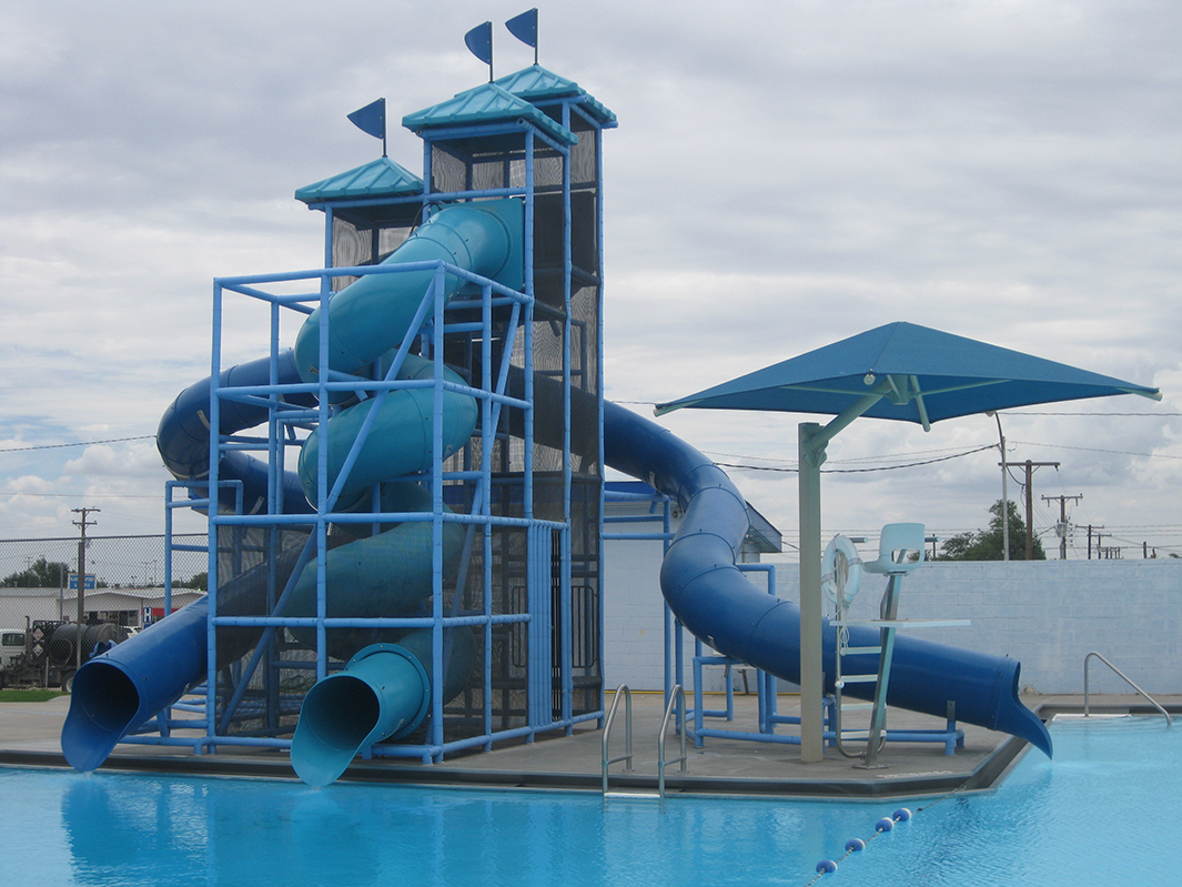 Andrews, TX Public Pool Revitalized with New Commercial Waterslide