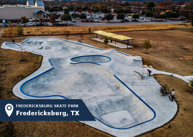 Skate Park Fredericksburg, Texas - by Kraftsman