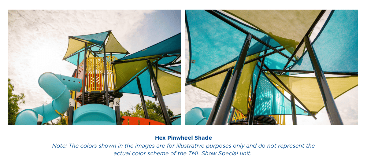 Hex Pinwheel Shade