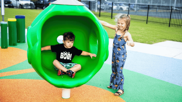 Inclusive Pod Spinner at Doornbos Inclusive Park