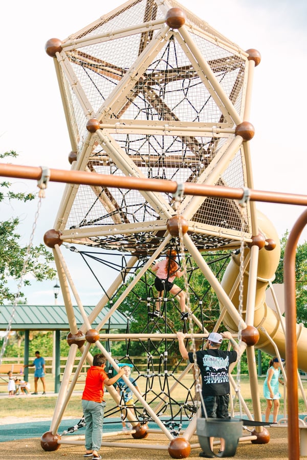Sunrise Park North-FL-Playgrounds-Freestanding- Thrill Tower with Slide RC-X2S1TSR-View 100