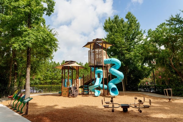Tower playground in The Falls at Imperial Oaks
