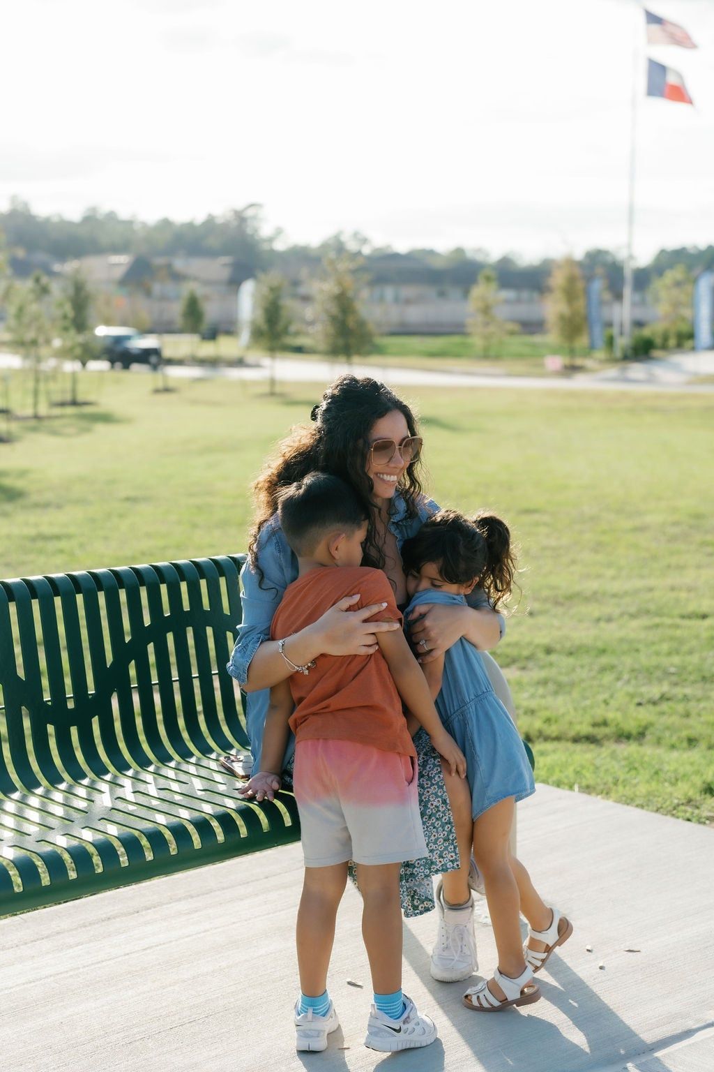 Chapel-Run-Bench with Family