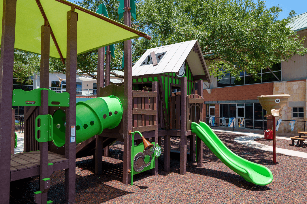 Dell Jewish Community Center Recycled Play Structure