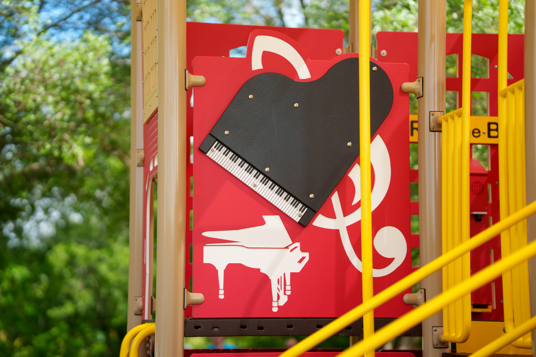 fireman-themed playground at Fireman's Park