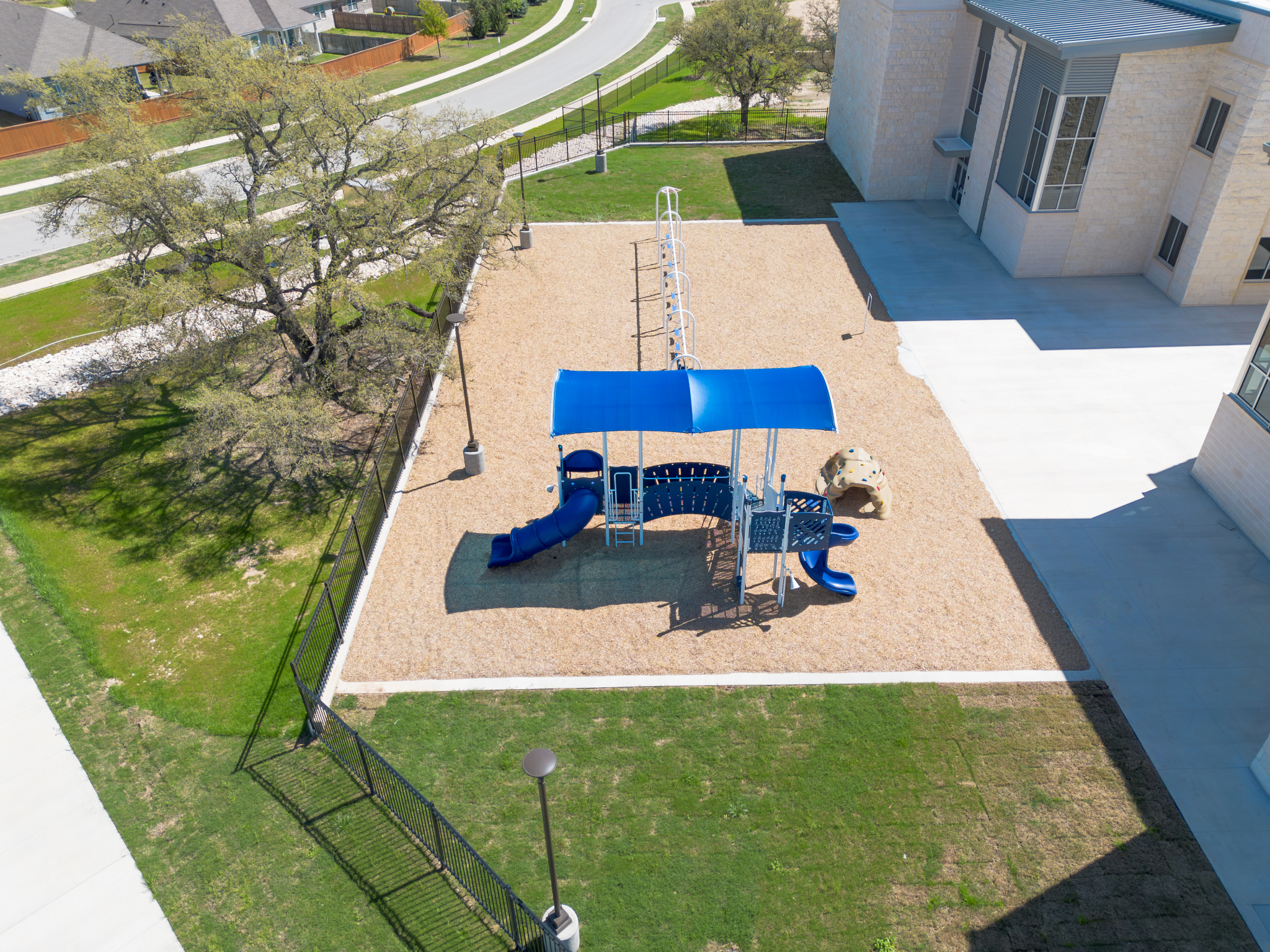 Playground for pre-k through 2nd grade at Berry Creek Elementary
