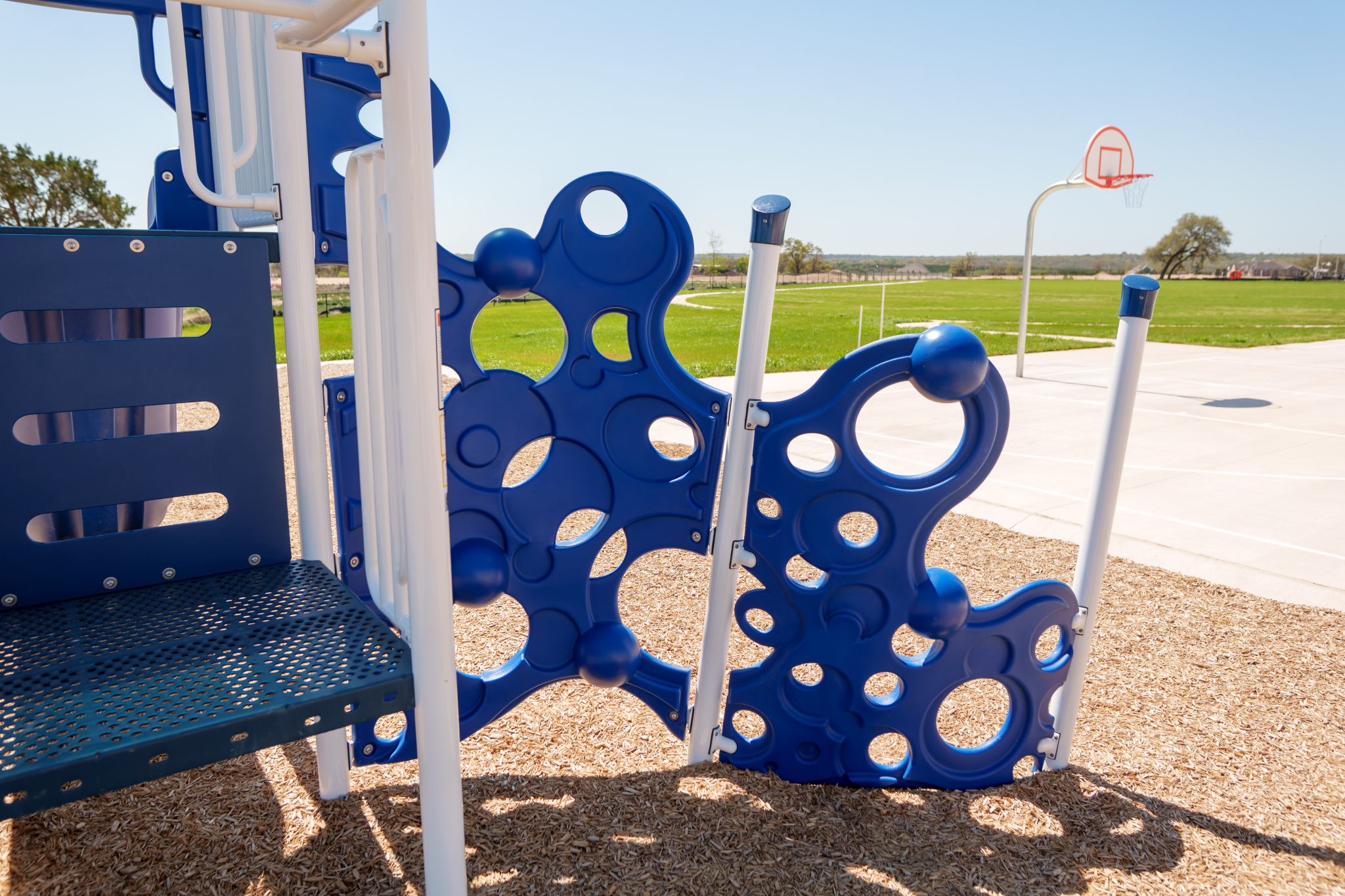 Playground for ages 3rd to 5th Grade at Berry Creek Elementary