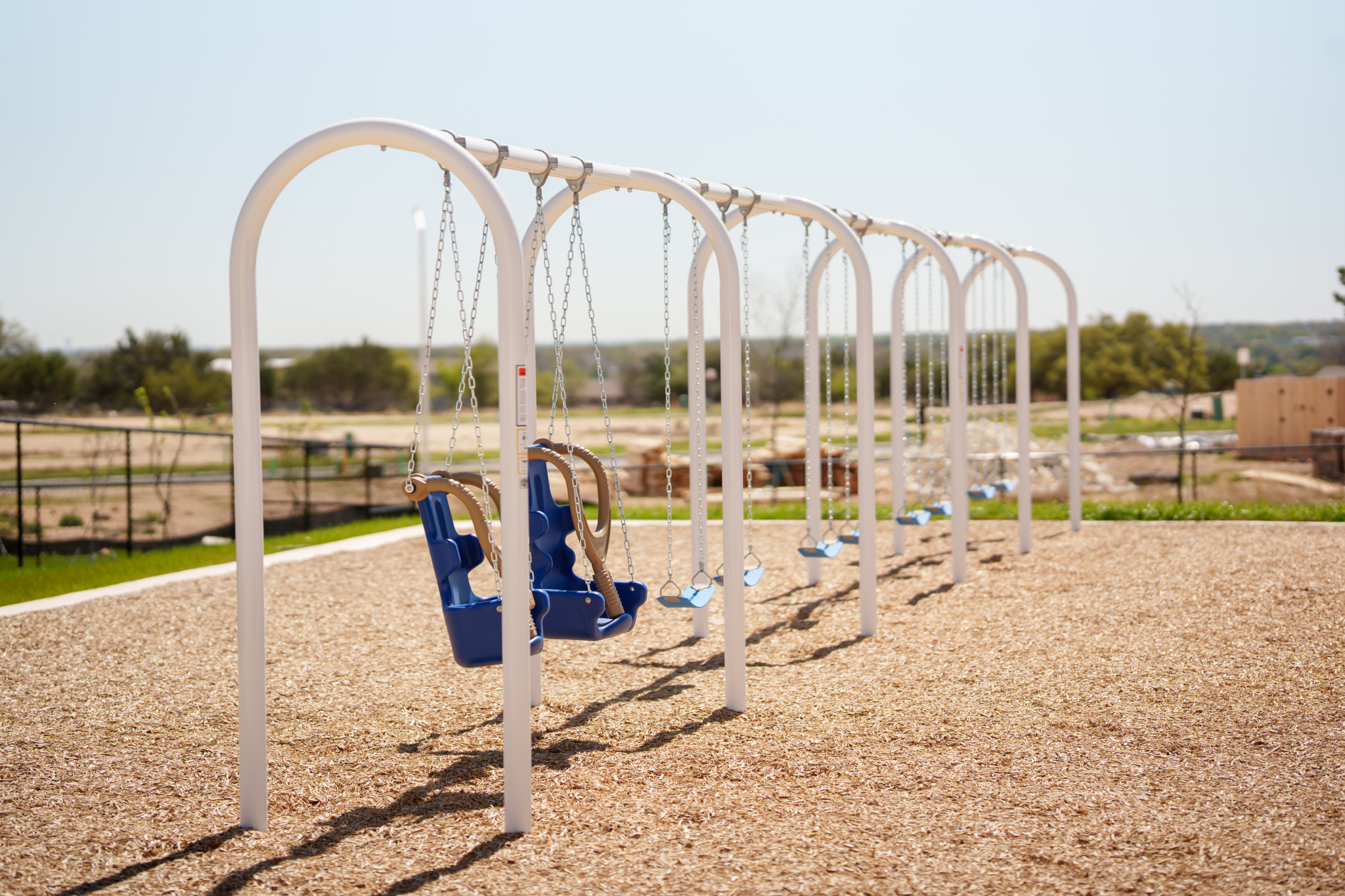 Playground for ages 3rd to 5th Grade at Berry Creek Elementary