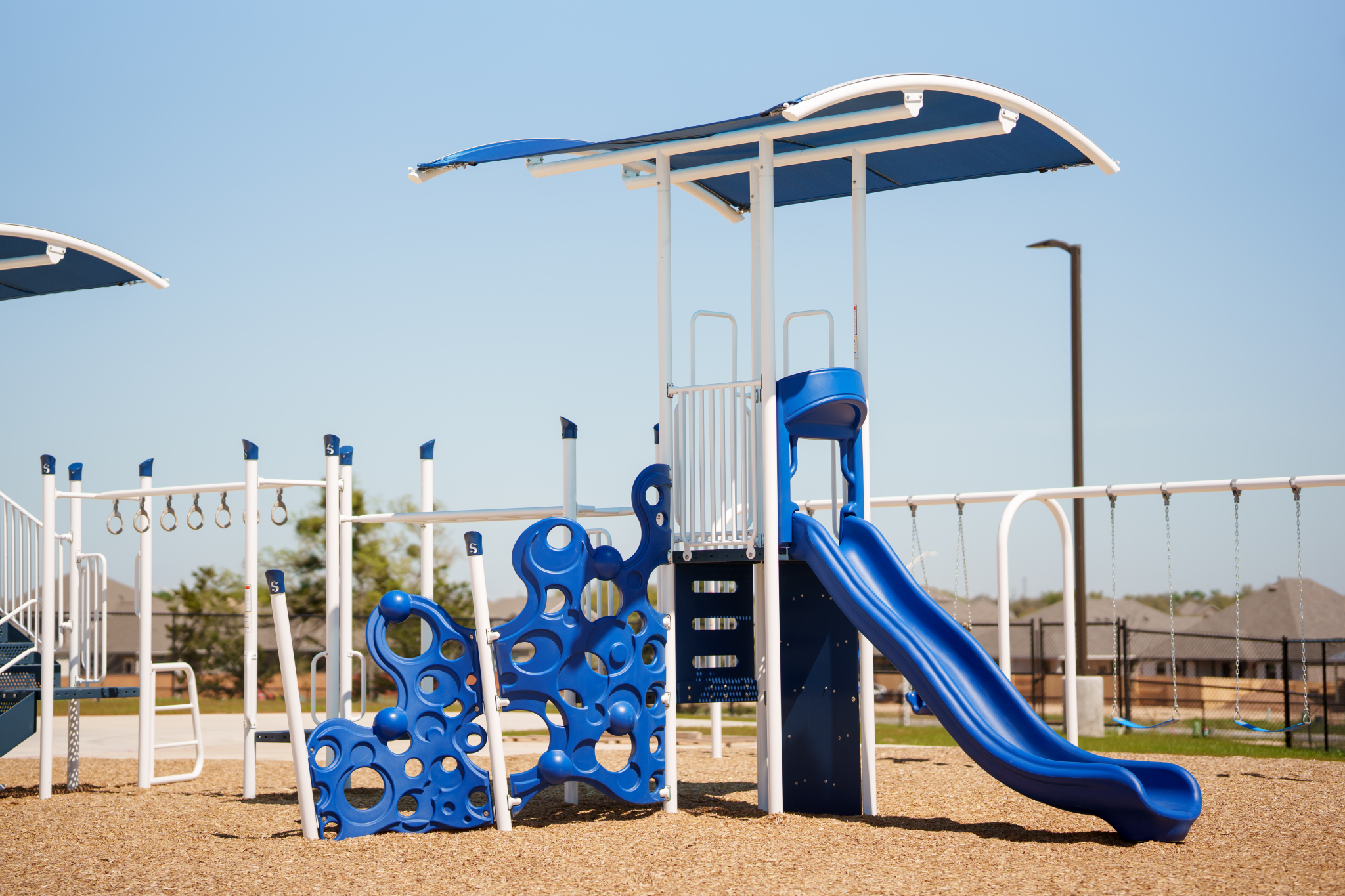 Playground for ages 3rd to 5th Grade at Berry Creek Elementary