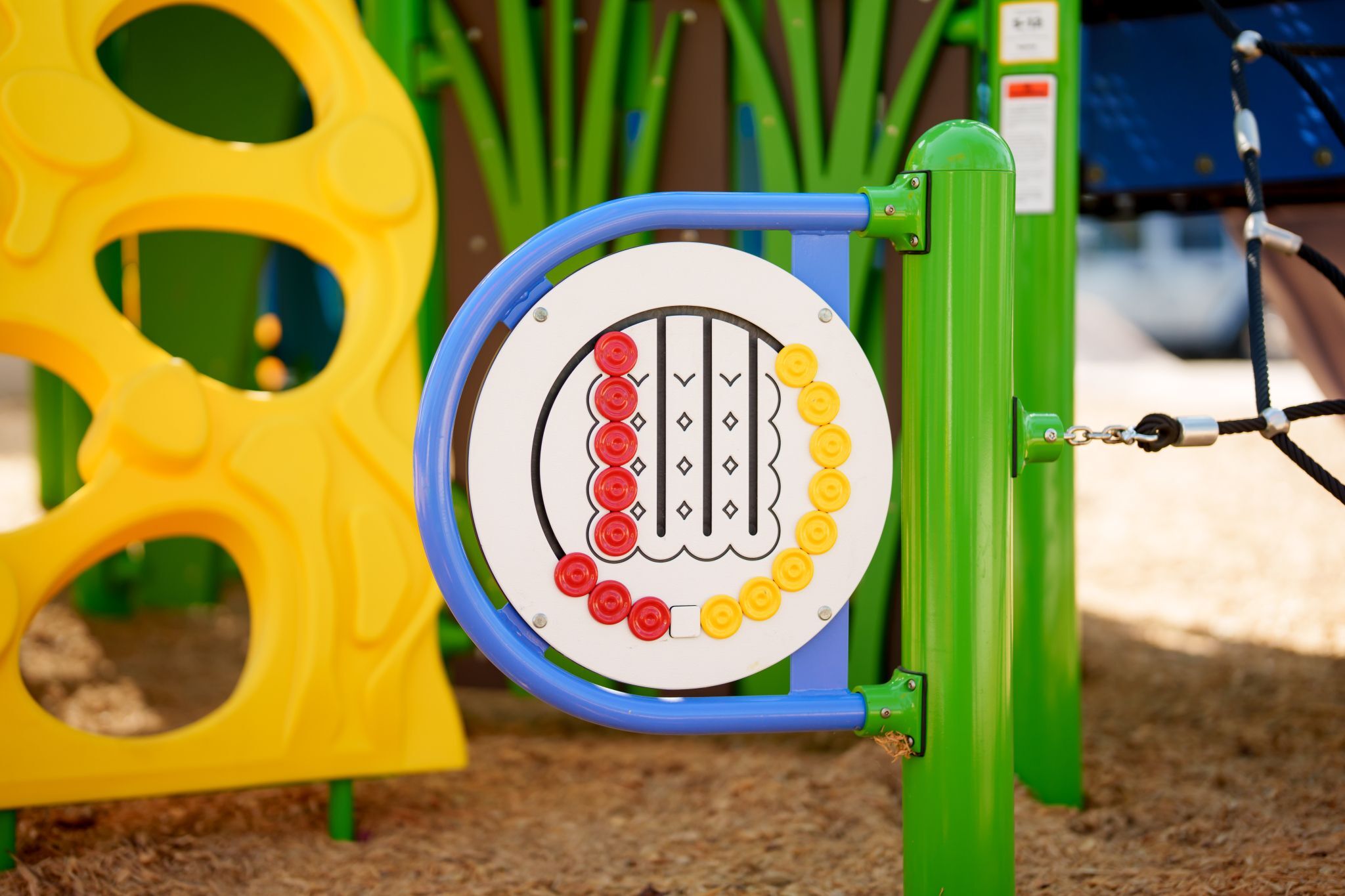 Pollinator Park Honeybee Themed Playground Activity Panel