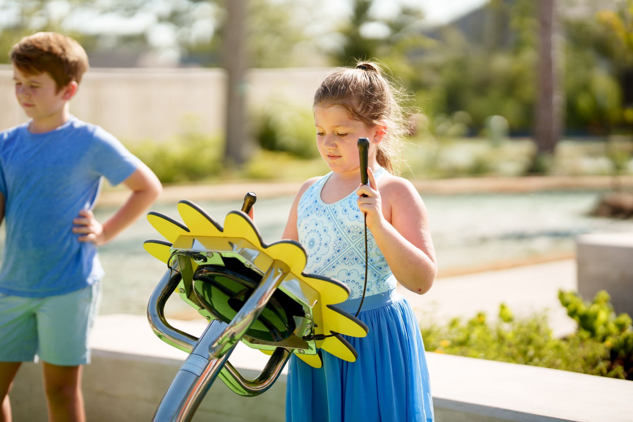 Pollinator Park Honeybee Themed Playground Musical Play