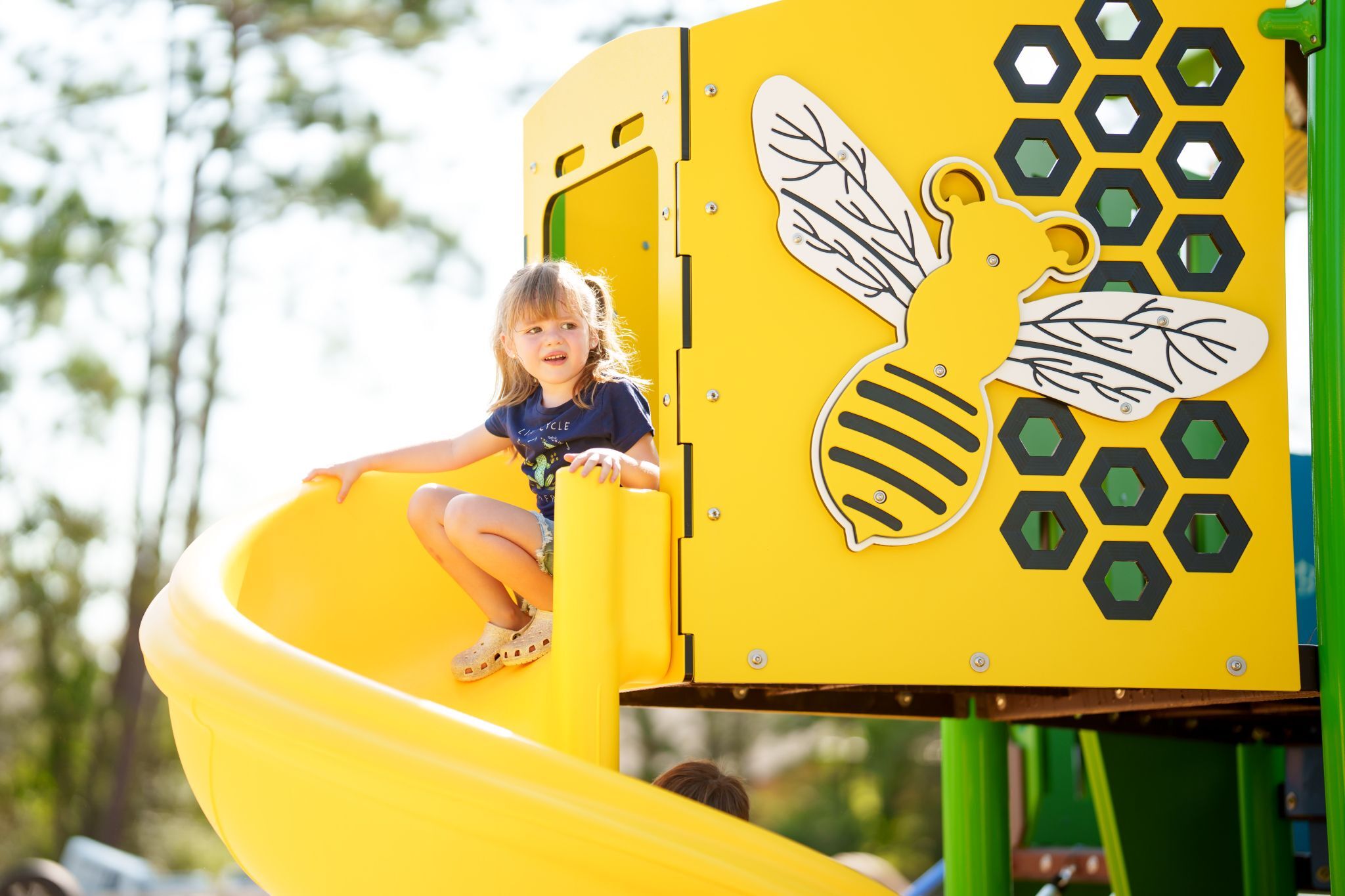 Pollinator Park Honeybee Themed Playground