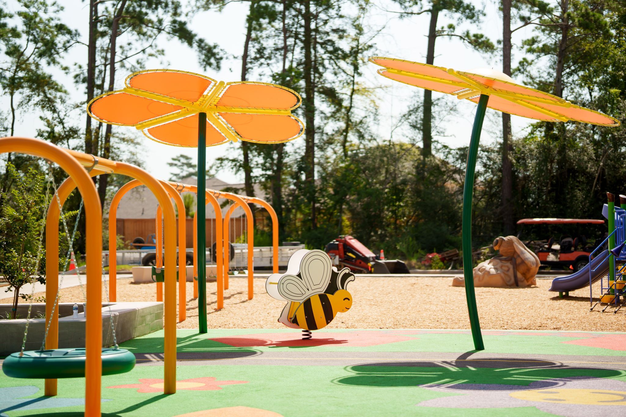 Pollinator Park Honeybee Themed Playground