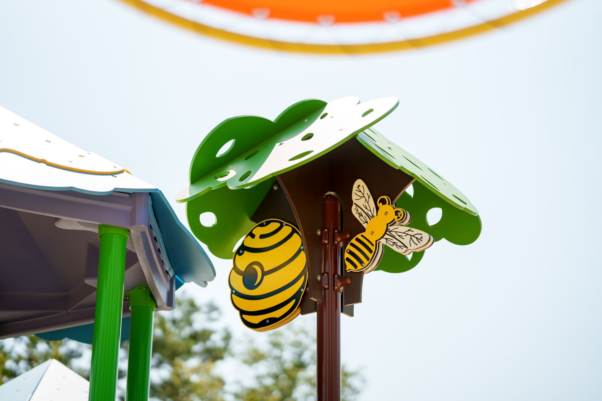 Pollinator Park Honeybee Themed Playground