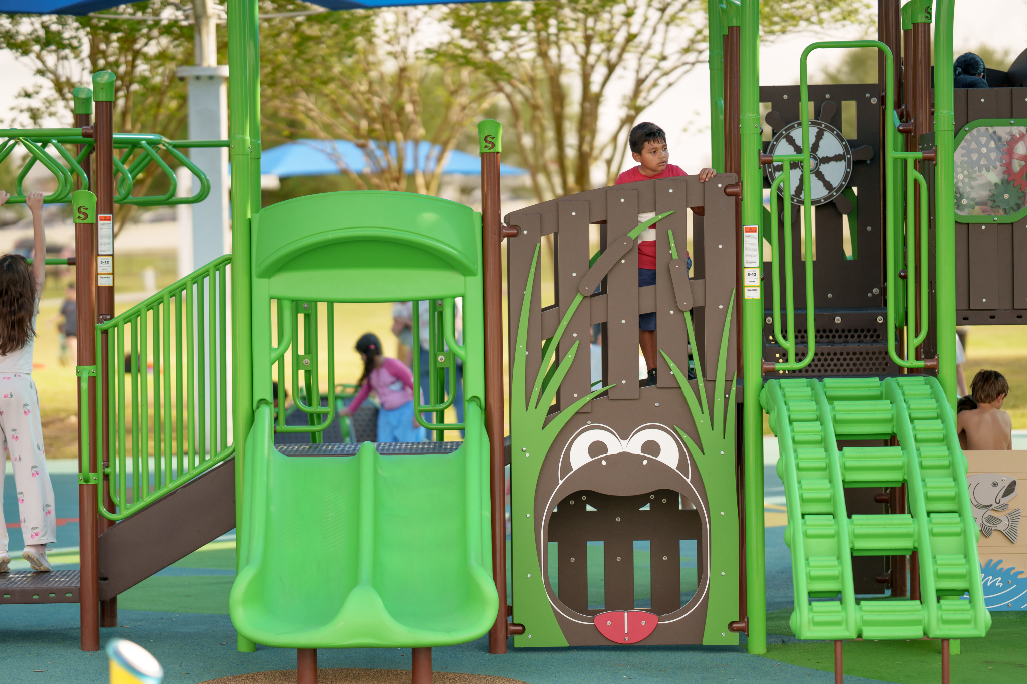 marsh-themed playground